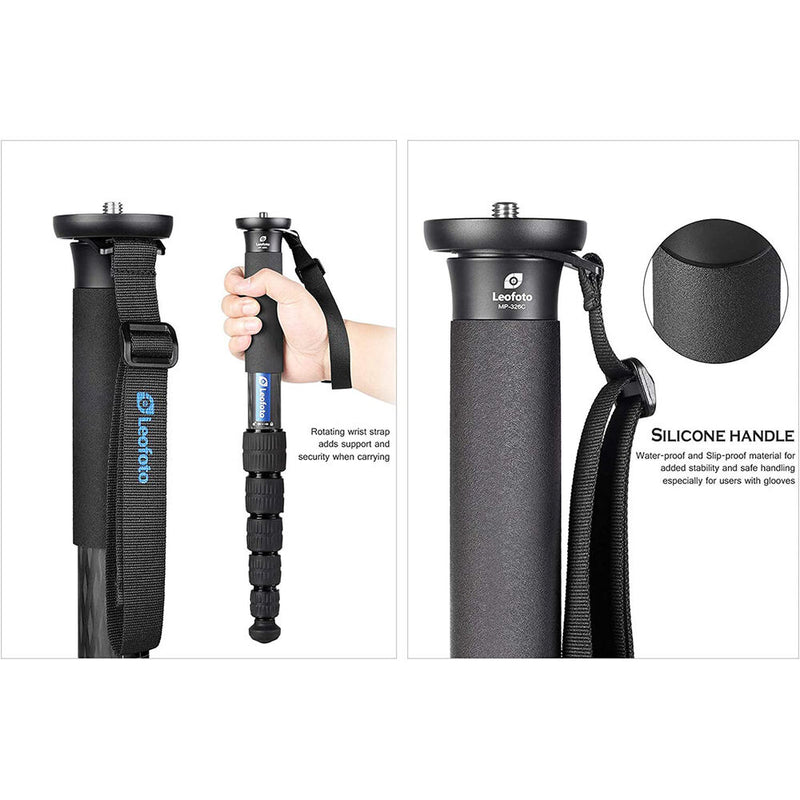 Leofoto MP-366C 6-Section Carbon Fiber Monopod