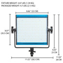 Dracast X-Series 500 Bi-Color 3-LED Panel Kit with Hard Case