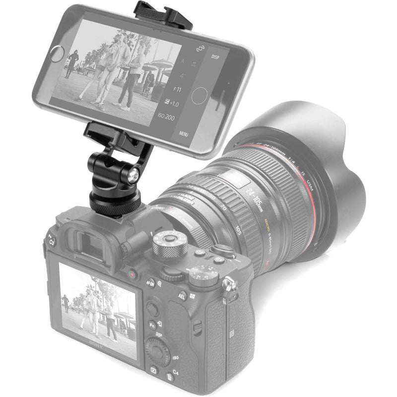 SHAPE Friction Smartphone Clamp with Tripod & Cold Shoe Mount