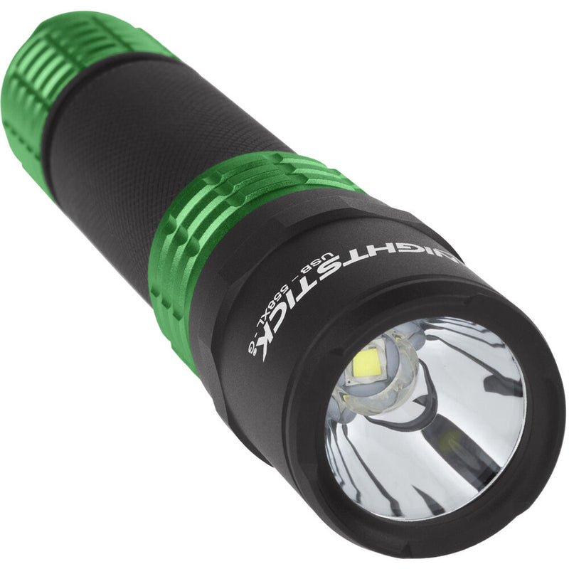 Nightstick USB-558XL USB Tactical Rechargeable LED Flashlight (Green)