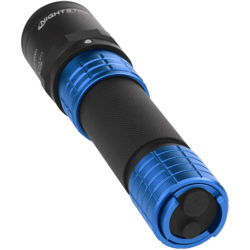 Nightstick USB-558XL USB Tactical Rechargeable LED Flashlight (Blue)