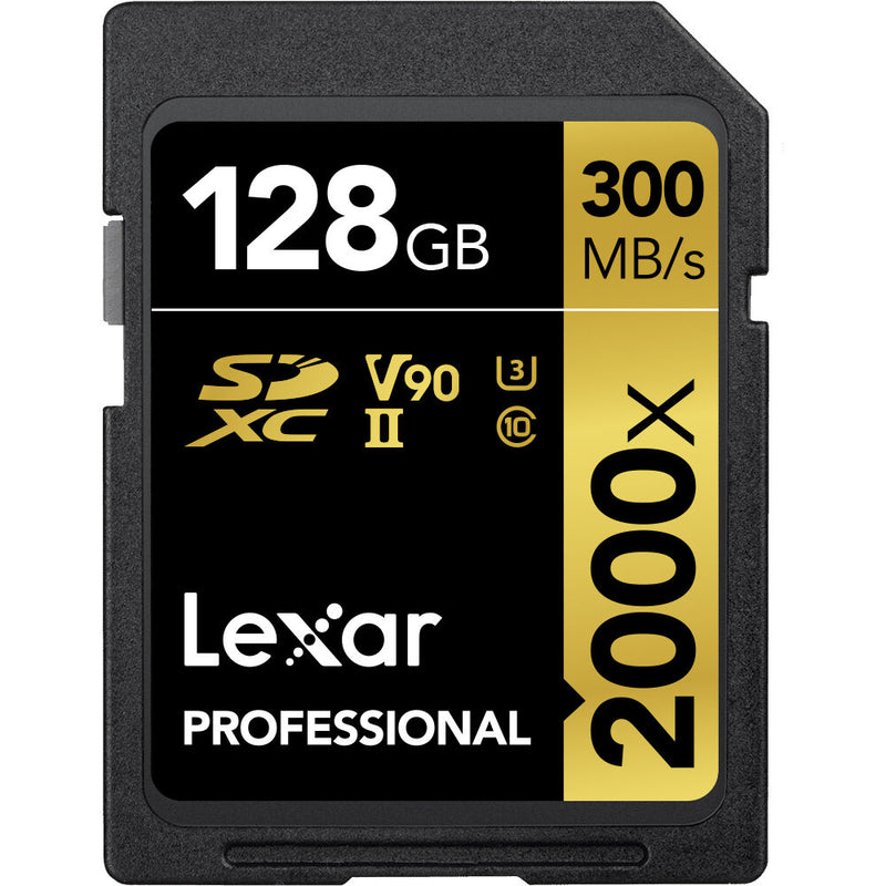 Lexar 64GB Professional 2000x UHS-II SDXC Memory Card