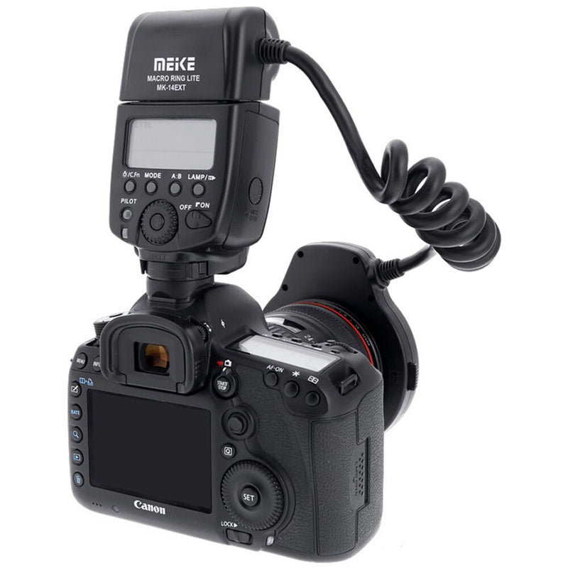 Meike MK-14EXT TTL Macro Ring Flash for Canon