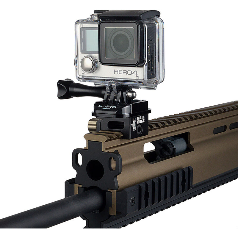 FotodioX RAIL DOGZ Quick Release Gun-Rail Mount for GoPro HERO Mounting Buckle
