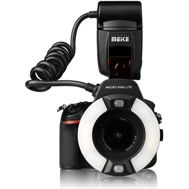 Meike MK-14EXT TTL Macro Ring Flash for Nikon