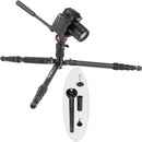 Oben CT-3565 5-Section Carbon Fiber Travel Tripod System & TVH-108 Video Head