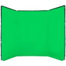 Manfrotto Green Chroma Key FX Portable Background Kit (13.1 x 9.5')