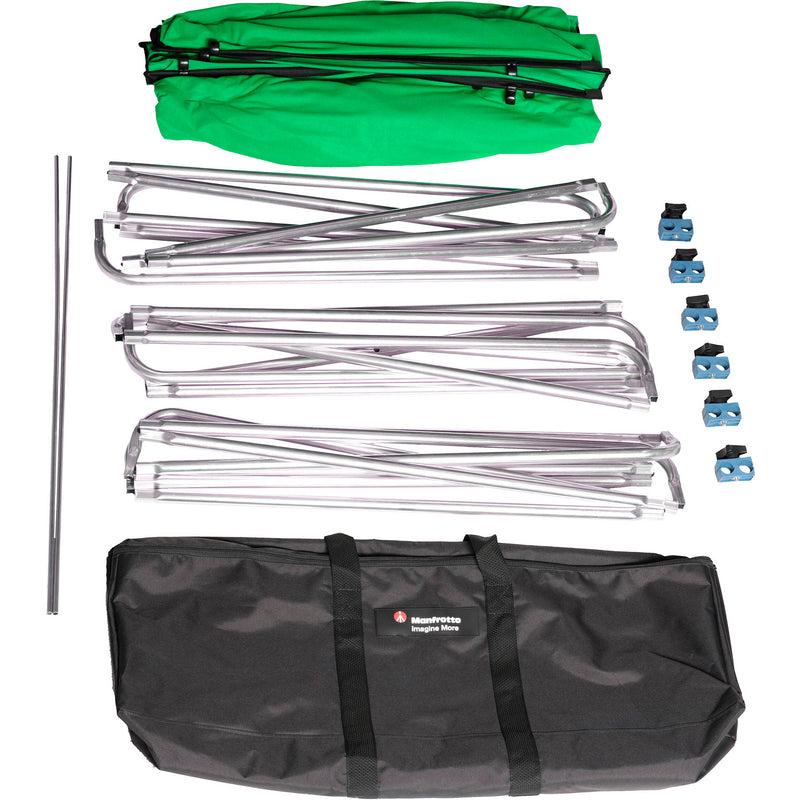 Manfrotto Green Chroma Key FX Portable Background Kit (13.1 x 9.5')