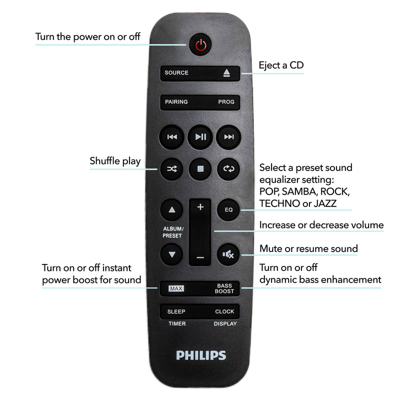 Philips FX10 Bluetooth Stereo System