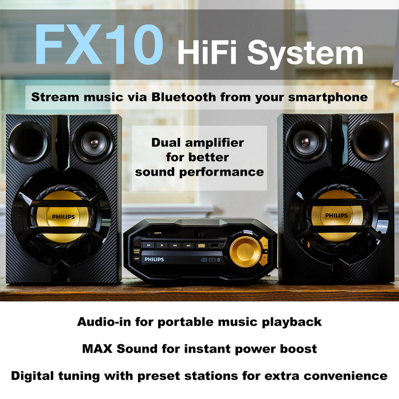 Philips FX10 Bluetooth Stereo System