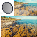 K&F Concept Nano-X HD Green Multi-Coated Waterproof German Optics Schott B270 Circular Polarizer Filter (77mm)