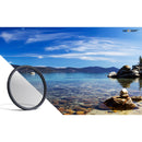K&F Concept Nano-X HD Green Multi-Coated Waterproof German Optics Schott B270 Circular Polarizer Filter (77mm)