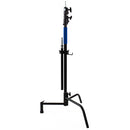 Savage 40" Riser C-Stand with Sliding Leg (Black, 9.6')