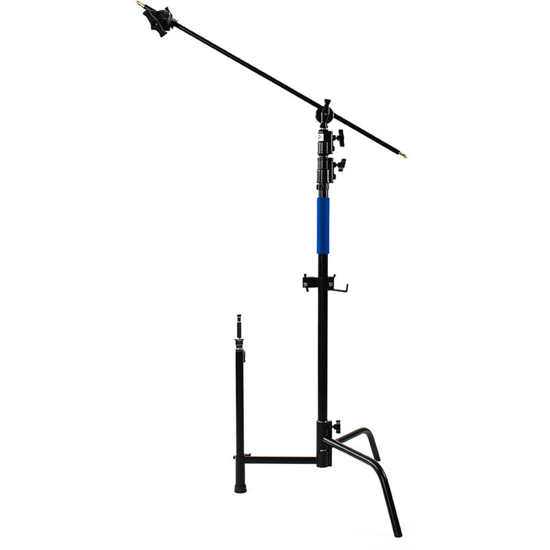 Savage C-Stand with Grip Arm and Turtle Base Kit (Chrome/Black 9.5')