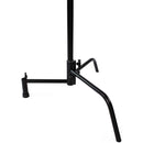 Savage C-Stand with Grip Arm and Turtle Base Kit (Chrome/Black 9.5')