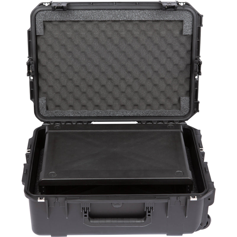 SKB iSeries Injection-Molded 13" Fly Rack with Wheels (2 RU)