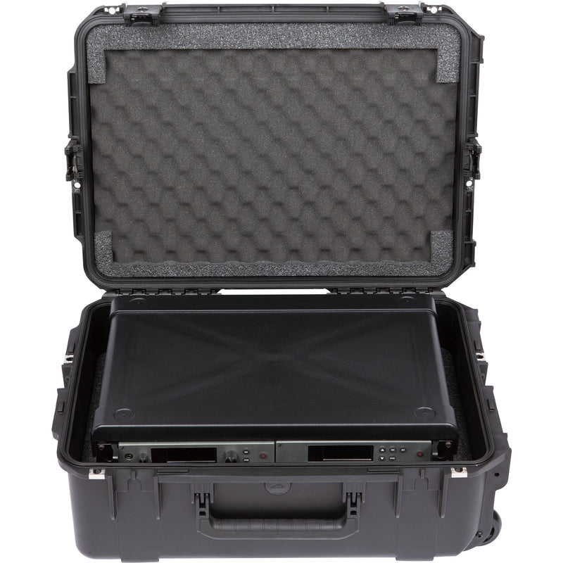 SKB iSeries Injection-Molded 13" Fly Rack with Wheels (2 RU)