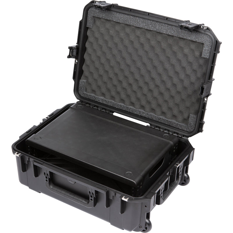 SKB iSeries Injection-Molded 13" Fly Rack with Wheels (2 RU)