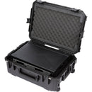 SKB iSeries Injection-Molded 13" Fly Rack with Wheels (2 RU)