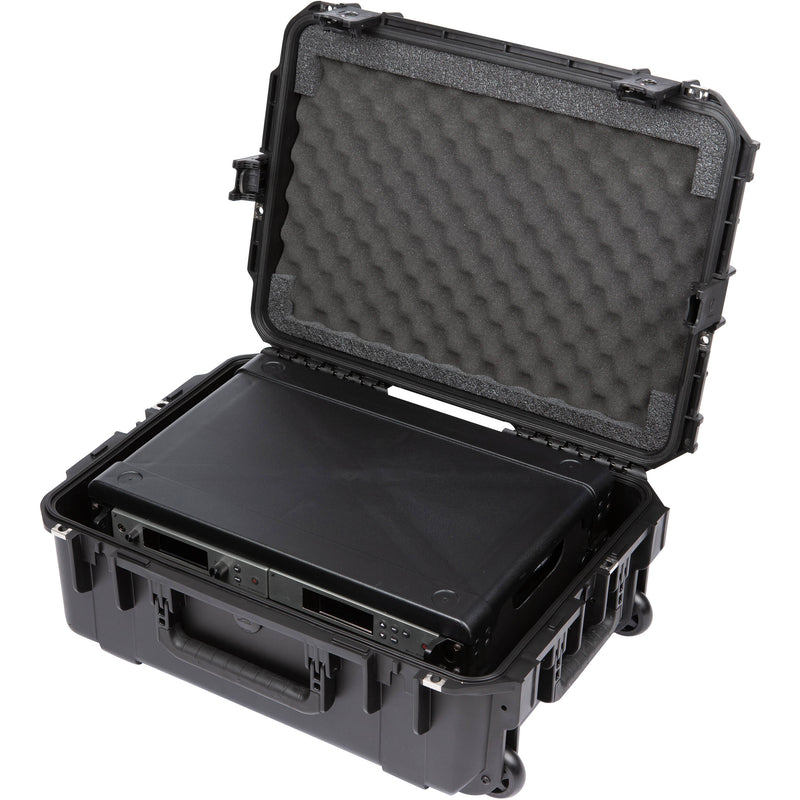 SKB iSeries Injection-Molded 13" Fly Rack with Wheels (2 RU)