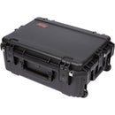 SKB iSeries Injection-Molded 13" Fly Rack with Wheels (2 RU)