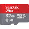 SanDisk 32GB Ultra UHS-I microSDHC Memory Card