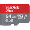 SanDisk 32GB Ultra UHS-I microSDHC Memory Card
