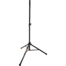 Auray SS-37S Height-Adjustable Medium-Height Steel Speaker Stand with Tripod Base