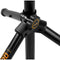Auray SS-47S-PB Deluxe Height-Adjustable Steel Speaker Stands with Tripod Base and Carrying Case
