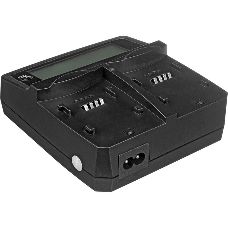 Watson Duo LCD Charger with Two DMW-BLF19 Battery Plates