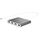 j5create JCA366 USB Type-C to 4-Port HDMI Multi-Monitor Adapter