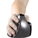 Evoluent VerticalMouse D Wireless Mouse (Medium, Dark Silver)