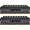 Patriot Viper 4 Blackout Series 32GB DDR4 3600 MHz UDIMM Memory Kit (2 x 16GB)