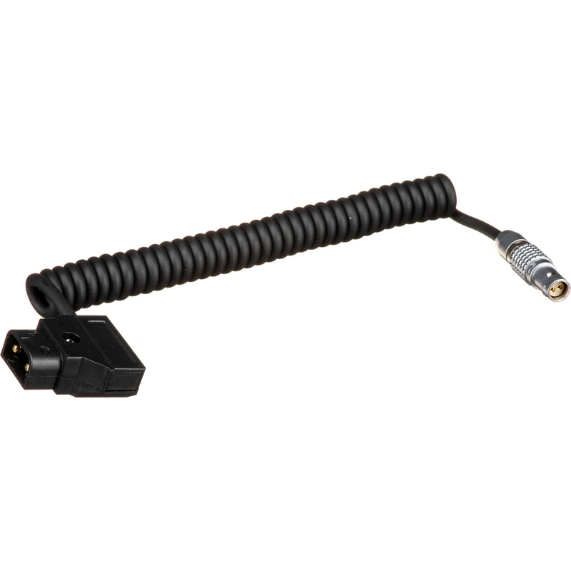 Core SWX Coiled D-Tap to 2-Pin LEMO-Type Power Cable for RED KOMODO (10 to 36")