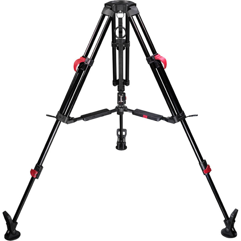 Cartoni Red Lock 3-Tube Aluminum Tripod