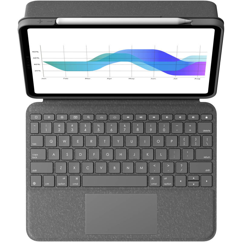 Logitech Folio Touch Keyboard and Trackpad Cover for 11" iPad Pro (Graphite)
