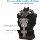 FLYCAM Galaxy Arm and Vest Kit with Redking Camera Stabilizer