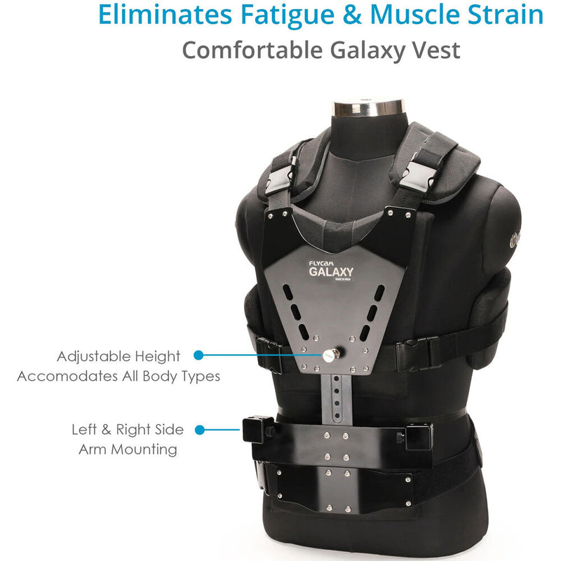 FLYCAM Galaxy Arm and Vest Kit with Redking Camera Stabilizer