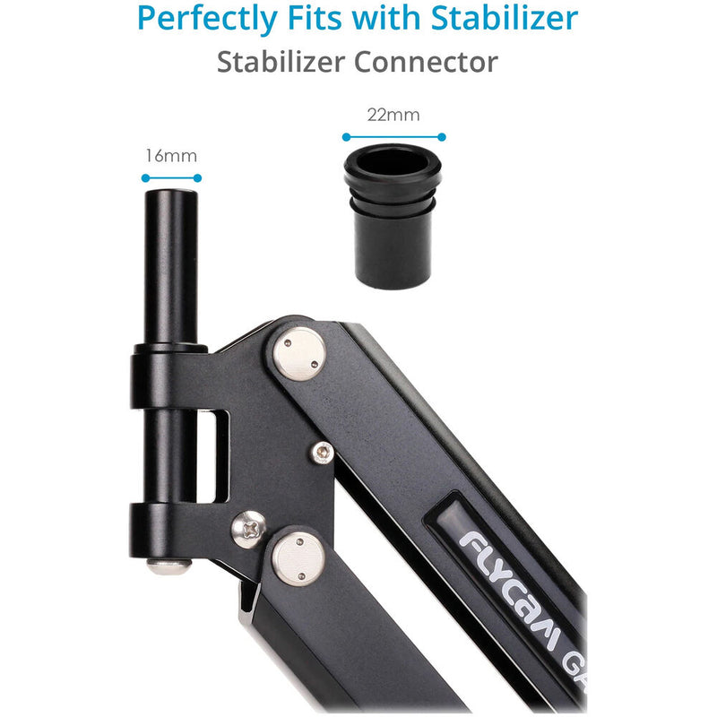 FLYCAM Galaxy Arm and Vest Kit with Redking Camera Stabilizer