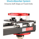 Proaim Flyking Precision Camera Slider with Mitchell Mount and Flight Case (6')