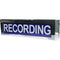 On Air Mega 12V "RECORDING" LED (Blue Lens)