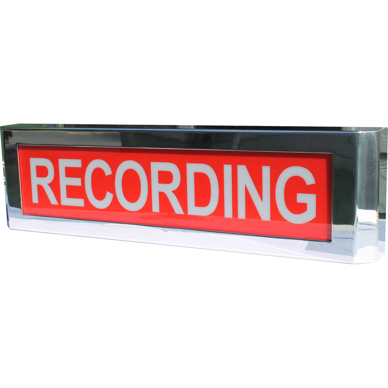 On Air Mega 12V "RECORDING" LED (Red Lens)