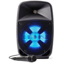 ION Audio Pro Glow 8 Compact High-Power PA System with LED Lighting