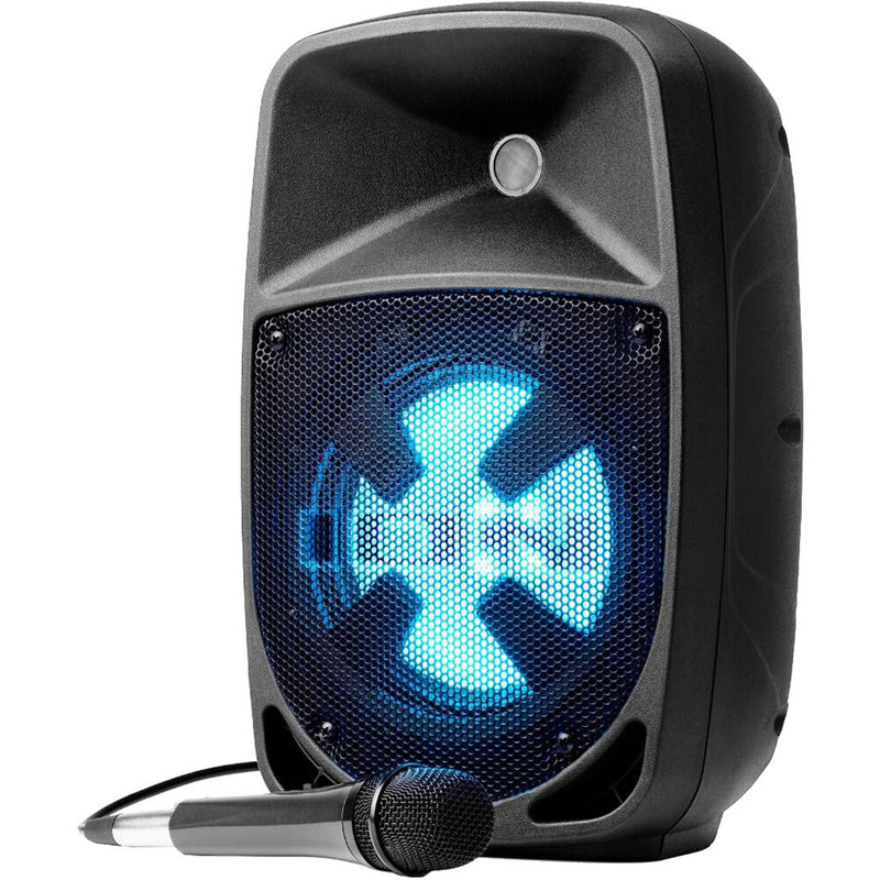 ION Audio Pro Glow 8 Compact High-Power PA System with LED Lighting