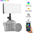 GVM 162 RGB LED On-Camera Light with Bluetooth App Control