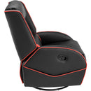 Spieltek SRL Gaming Recliner (Black/Red)