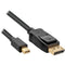 Pearstone Mini DisplayPort to DisplayPort 1.2a Cable (15')