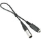 Azden Female 3.5mm TRS to Male 3-Pin Mini XLR Adapter Cable