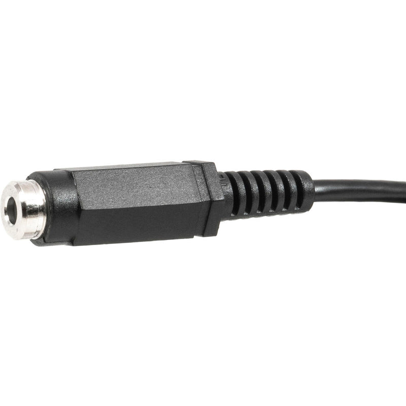 Azden Female 3.5mm TRS to Male 3-Pin Mini XLR Adapter Cable