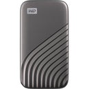 WD 1TB My Passport SSD USB 3.2 Gen 2 Type-C Portable SSD (Gray)